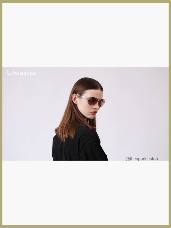 Metal Frame Aviator Sunglasses with Mirrored UV400 Lenses main image 5